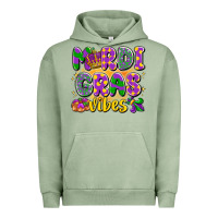 Pigment Oil Green mardi gras vibes Urban Hoodie - LillyAllenDesigns
