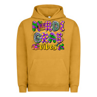 Pigment Peanut Butter mardi gras vibes Urban Hoodie - LillyAllenDesigns