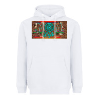 White mom life license plate Heavyweight Hoodie - Artiststas