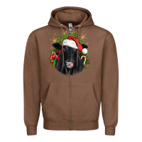 Chestnut christmas black angus Zipper Hoodie - JahusDesignShop