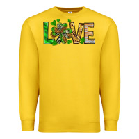 Lemon love luck with clover Premium Sweatshirt - NancyCooperArtShop