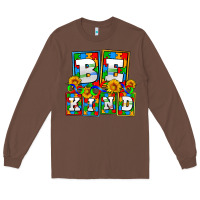 Chestnut bee kind autism Long Sleeve Tee - AdoDesignShop