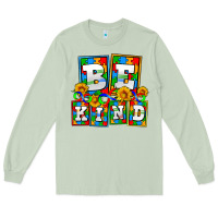 Matcha bee kind autism Long Sleeve Tee - AdoDesignShop