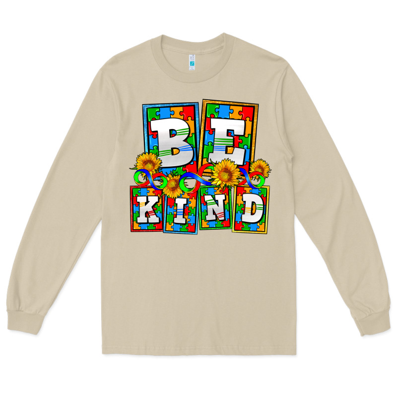 Bee Kind Autism Long Sleeve Tee by AdoDesignShop | Teevron