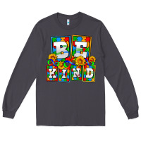 Smoke bee kind autism Long Sleeve Tee - AdoDesignShop