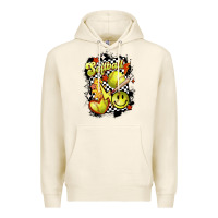Tofu vintage softball Premium Hoodie - MaliasSmallBusiness