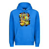 True Royal vintage softball Premium Hoodie - MaliasSmallBusiness