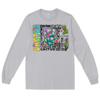 Moon Dust cactus Long Sleeve Tee - CowhideDigitalArt