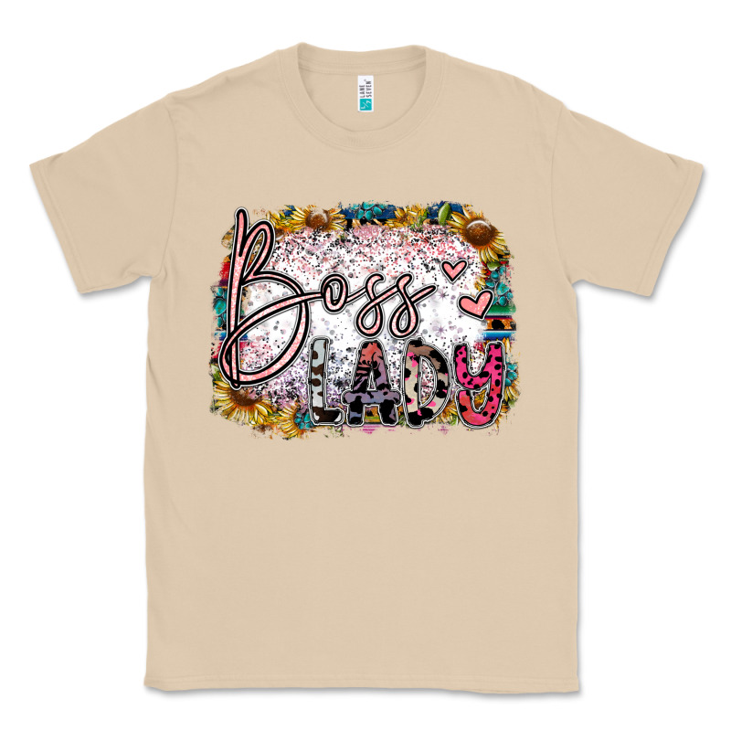 Boss Lady Classic Tee by SublimationCraftShop | Teevron