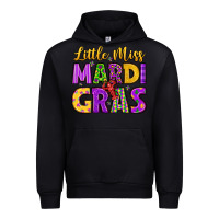 Black little miss mardi gras Urban Hoodie - LillyAllenDesigns