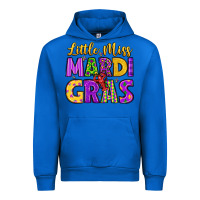 Cobalt little miss mardi gras Urban Hoodie - LillyAllenDesigns