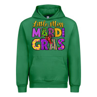 Emerald little miss mardi gras Urban Hoodie - LillyAllenDesigns