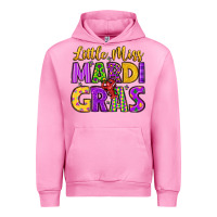 Fuchsia Pink little miss mardi gras Urban Hoodie - LillyAllenDesigns