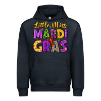 Navy little miss mardi gras Urban Hoodie - LillyAllenDesigns