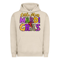 Pigment French Oak little miss mardi gras Urban Hoodie - LillyAllenDesigns