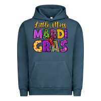 Pigment Midnight Navy little miss mardi gras Urban Hoodie - LillyAllenDesigns