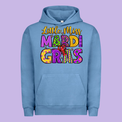 Little Miss Mardi Gras Urban Hoodie Designed By Lillyallendesigns