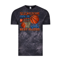 Cloud Black diamonds are a girls best friend basketball Vintage Tee - texasbilliewilder