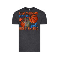 Vintage Black diamonds are a girls best friend basketball Vintage Tee - texasbilliewilder