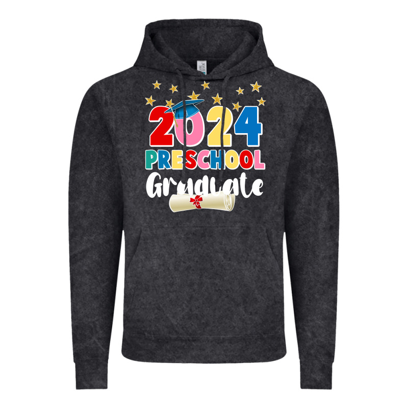 2024 Preschool Graduate Vintage Hoodie by JahusDesignShop | Teevron