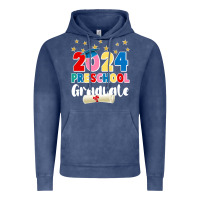 Vintage Denim 2024 preschool graduate Vintage Hoodie - JahusDesignShop