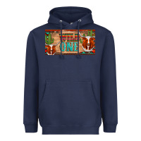 Navy texas longhorn wild one cactus licanse plate Heavyweight Hoodie - Artiststas