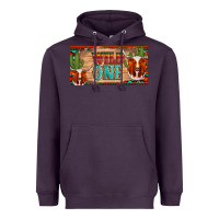 Plum texas longhorn wild one cactus licanse plate Heavyweight Hoodie - Artiststas