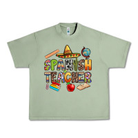 Oil Green spanish teacher Urban Heavy Tee - texasbilliewilder