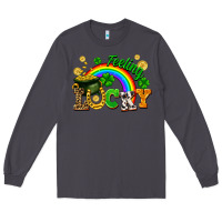 Smoke feeling lucky Long Sleeve Tee - FaDigitalArtStudio