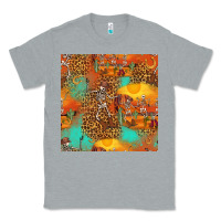 Heather Grey western skeleton seamless pattern Classic Tee - HRA Design Shop