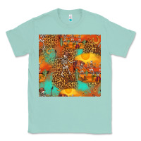 Seafoam western skeleton seamless pattern Classic Tee - HRA Design Shop