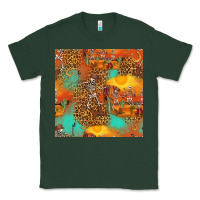 Sports Green western skeleton seamless pattern Classic Tee - HRA Design Shop