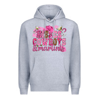 Heather Grey kisses cowboys martinis Premium Hoodie - NancyCooperArtShop