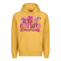Mustard kisses cowboys martinis Premium Hoodie - NancyCooperArtShop