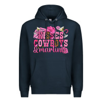 Navy kisses cowboys martinis Premium Hoodie - NancyCooperArtShop
