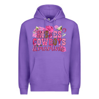 Purple kisses cowboys martinis Premium Hoodie - NancyCooperArtShop