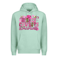 Seafoam kisses cowboys martinis Premium Hoodie - NancyCooperArtShop