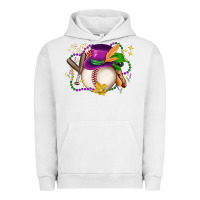 Pigment Lunar Rock mardi gras baseball Urban Hoodie - LillyAllenDesigns