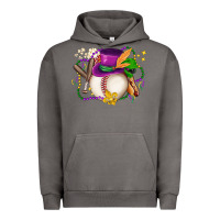 Pigment Tornado mardi gras baseball Urban Hoodie - LillyAllenDesigns