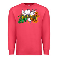 Cardinal ireland flag Premium Sweatshirt - NancyCooperArtShop