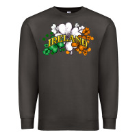 Smoke ireland flag Premium Sweatshirt - NancyCooperArtShop