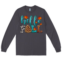 Smoke hello fall Long Sleeve Tee - HRA Design Shop