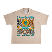 French Oak i have two titles mom and grandma and i rock them Urban Heavy Tee - Zillion Design Studio