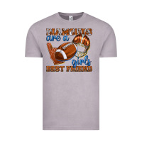 Vintage Zinc diamonds are a girls best friend football Vintage Tee - texasbilliewilder