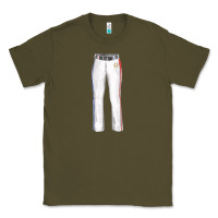 Army Green softball uniform pant fa element Classic Tee - FaDigitalArtStudio
