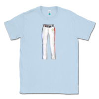 Dusty Blue softball uniform pant fa element Classic Tee - FaDigitalArtStudio