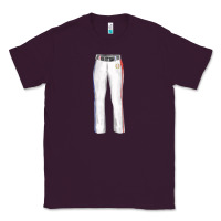 Plum softball uniform pant fa element Classic Tee - FaDigitalArtStudio