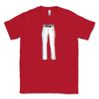 Red softball uniform pant fa element Classic Tee - FaDigitalArtStudio