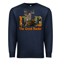Navy Western Dad The Great Deer Hunter Premium Sweatshirt - LillyAllenDesigns