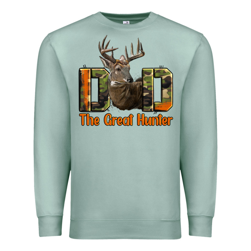 Western Dad The Great Deer Hunter Premium Sweatshirt by LillyAllenDesigns | Teevron